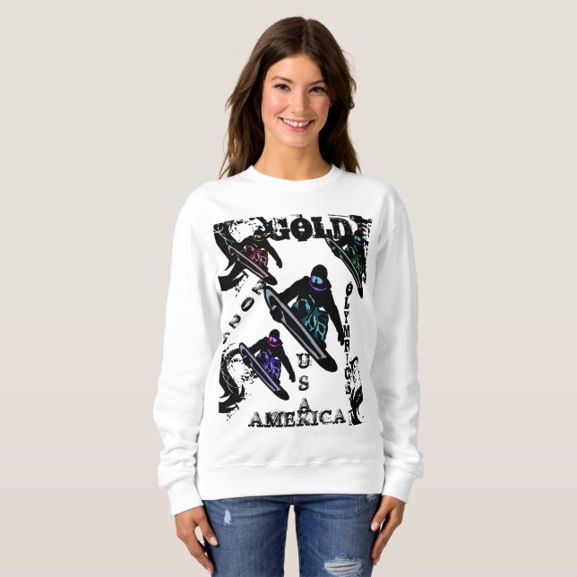 SNOWBOARDING  SWEATSHIRT (Front Full)