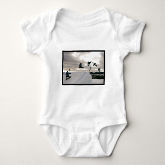 Snowboarding Tricks Baby T-Shirt Bodysuit