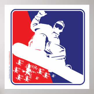 Snowboarding/USA Poster