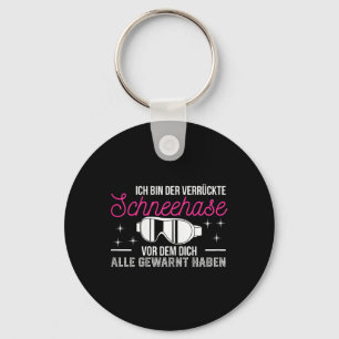 Snowboarding Winter Sports Apres Ski Snowboard Gif Key Ring