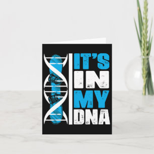 Snowboarding Winter Sports Snowboard Dna Card