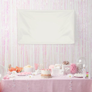 Snowbound Solid Colour Banner
