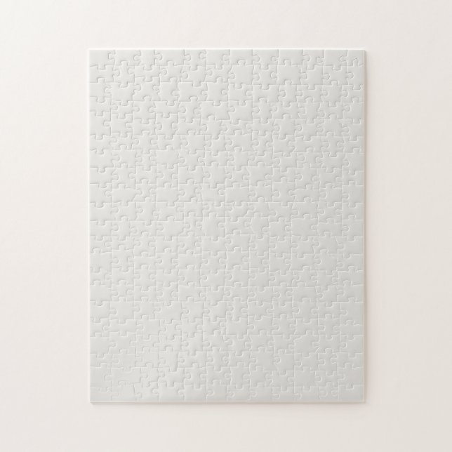 Snowbound Solid Colour Jigsaw Puzzle (Vertical)