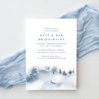 Snowbound | Winter Bridesmaids Brunch Invitation