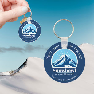 Snowbowl Arizona Flagstaff ski resort gift  Key Ring