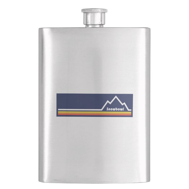 Snowbowl Resort Hip Flask (Front)