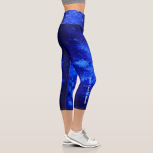 Snowburst Capri Leggings