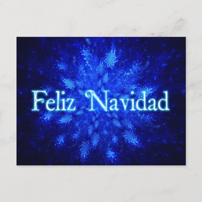 Snowburst Postcard (Front)