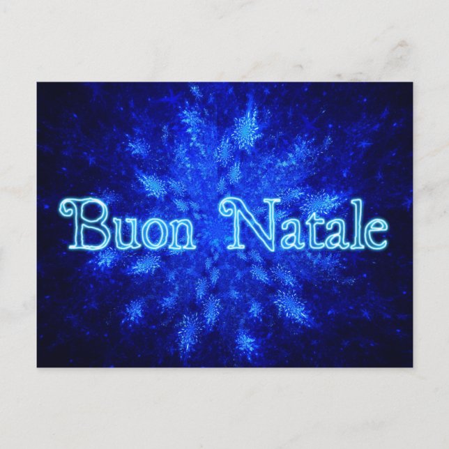 Snowburst Postcard (Front)