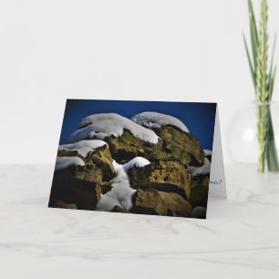 "Snowcaps" Christmas Card