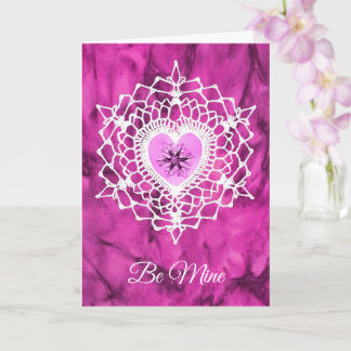 Snowcatcher Amore Heartflake Greeting Card