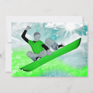 snowcore : snowboard invitation