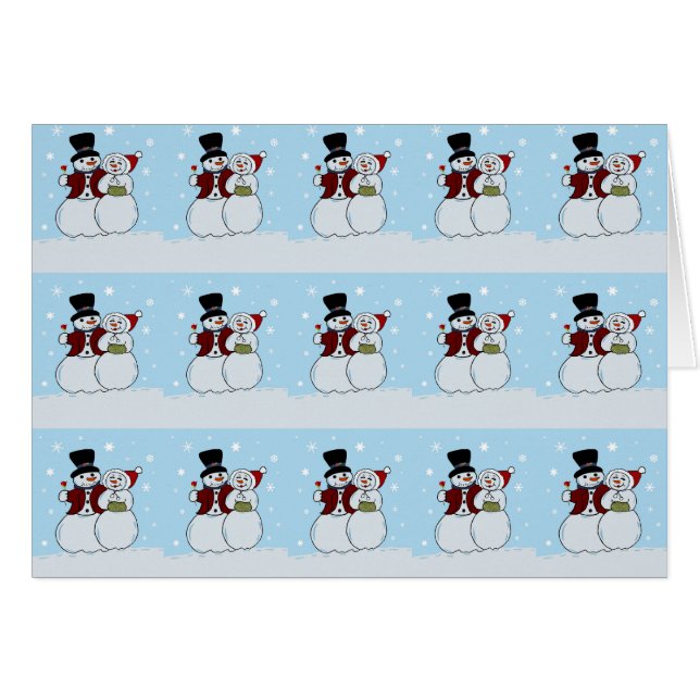 Snowcouple (Front Horizontal)