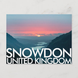 Snowdon, Caernarfon, United Kingdom Postcard