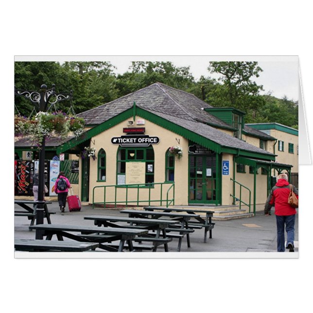 Snowdon Mountain Railway station, Wales, UK (Front Horizontal)
