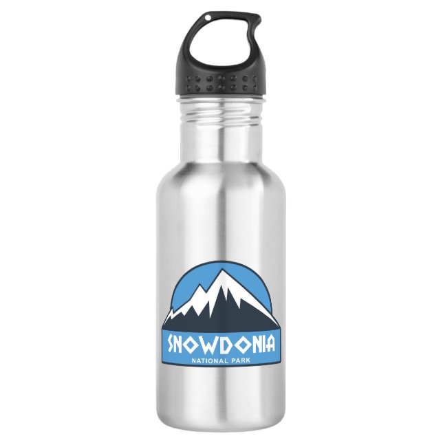 Snowdonia National Park 532 Ml Water Bottle (Front)