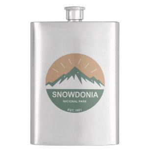Snowdonia National Park Hip Flask
