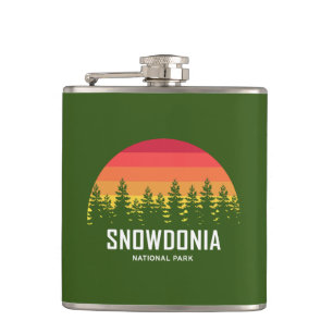 Snowdonia National Park Hip Flask