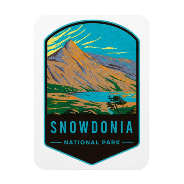 Snowdonia National Park Magnet (Vertical)