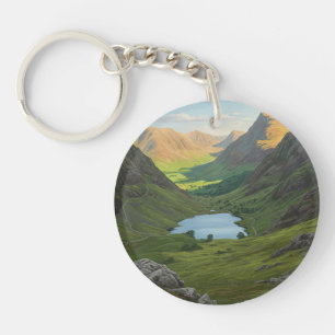 Snowdonia National Park Wales Travel Key Ring