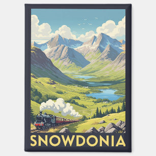 Snowdonia National Park Wales Travel Magnet