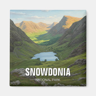 Snowdonia National Park Wales Travel Magnet
