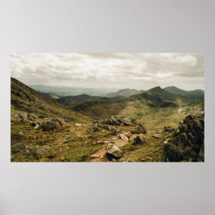 SNOWDONIA NATIONAL PARK, WALES, UK POSTER