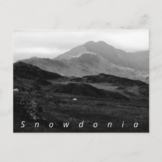 Snowdonia Postcard (Front)