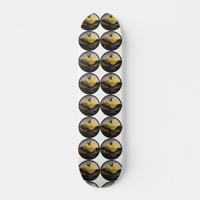 Snowdonia Skateboard (Front)