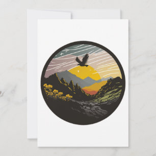Snowdonia Thank You Card