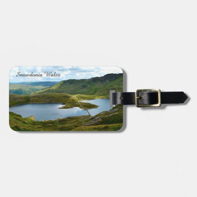 Snowdonia Wales. Luggage Tag (Front Horizontal)