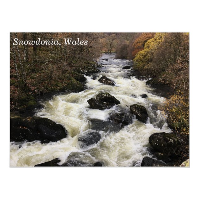 Snowdonia Wales Poster (Front)