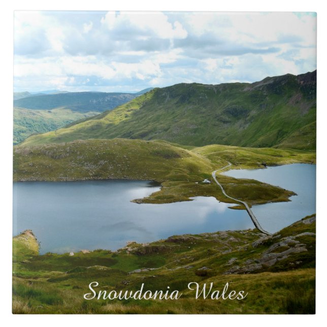 Snowdonia Wales Tile (Front)