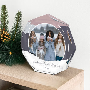Snowdrift   Family Christmas Memory Photo Block