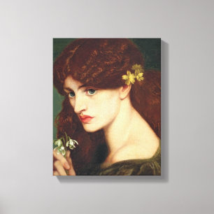 Snowdrops, 1873 (oil on canvas) canvas print