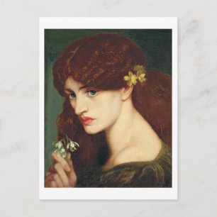 Snowdrops, 1873 (oil on canvas) postcard