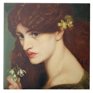 Snowdrops, 1873 (oil on canvas) tile