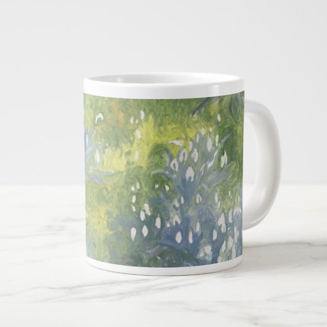Snowdrops 2014 large coffee mug (Front Right)
