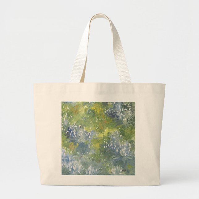 Snowdrops 2014 large tote bag (Front)
