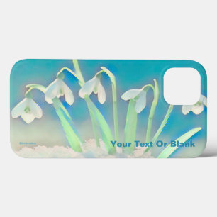 Snowdrops Blue Case-Mate Samsung Galaxy Case