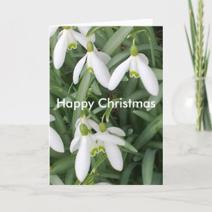 Snowdrops Christmas Card
