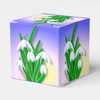Snowdrops Favour Box