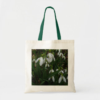 Snowdrops I (Galanthus) White Spring Flowers Tote Bag