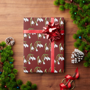 Snowdrops Wrapping Paper