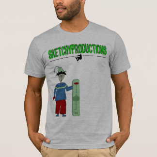 snowdude, Sketchy productions T-Shirt