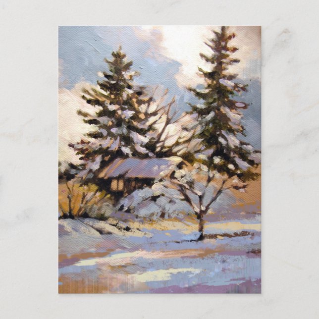 Snowed In Postcard (Front)