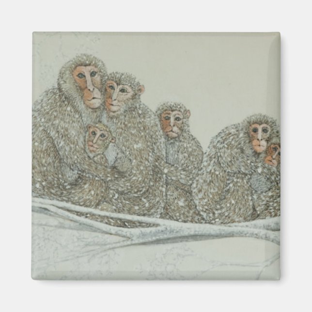 Snowed under magnet (Front)