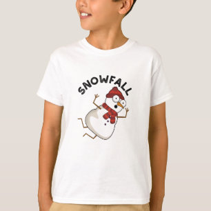 Snowfall Funny Snow Pun  T-Shirt