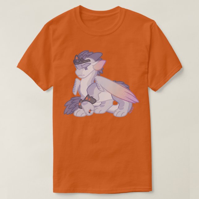 Snowfall WOF Wings of Fire T-Shirt (Design Front)