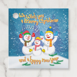 SnowFamily - Christmas & New Year Favour Tags